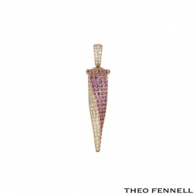 Theo Fennell Rose Gold Tooth Pendant